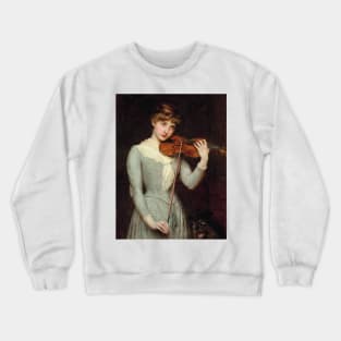 A Cavatina by Briton Riviere Crewneck Sweatshirt